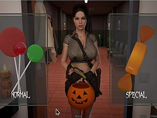 Sexy tomb raider gets her ass fucked in 3D