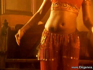 A beautiful woman of Indian descent showing off her beauty
