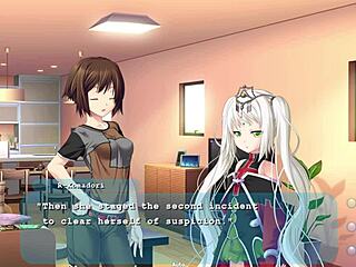 princess x fan disc ep13 making out with roommate in dorm hentai anime game