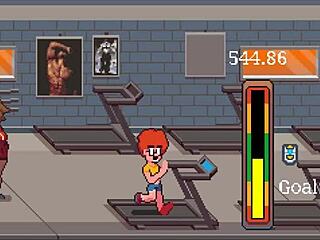 uh, gym hentai girl sucks me off after training, so hot!