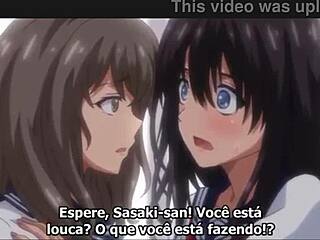 Watch This Hentai Babe Suck Big Tits and Fuck Bareback! What a Scene!