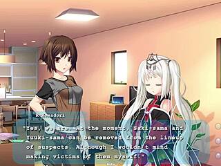 princess x fan disc ep13 making out with roommate in dorm hentai anime game