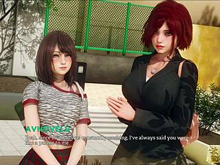 Exploring the world of Eternum in this anime game