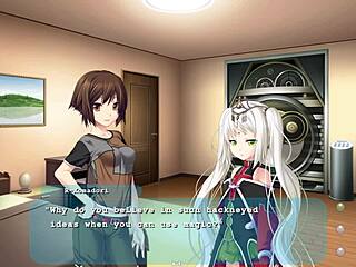 princess x fan disc ep13 making out with roommate in dorm hentai anime game