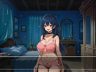 Bluring Walls hentai game ep 5 ignites with steamy couple fantasies!
