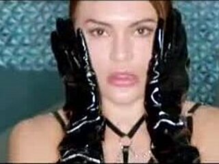 Interracial group sex with deep anal and double penetration