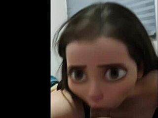 She loves being my tight-assed sex doll for cumshots