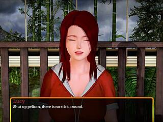 Big assed MILF in erotic cartoon family