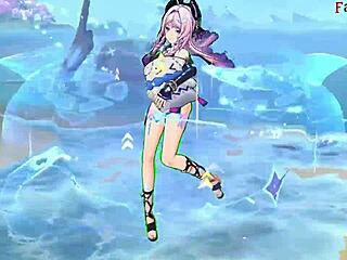 Citlali delivers steamy blowjob in Genshin Impact fantasy scene