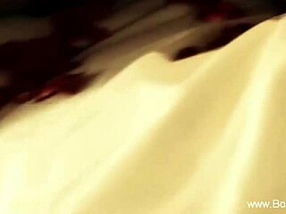 sexy indian babe dances belly moves, teasing solo with erotic vibes