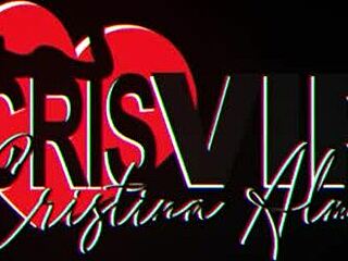 Submissive wife Cristina Almeida humiliated by dominator in rough scene.