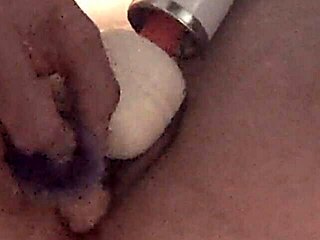 Amateur wife's blindfolded and submissive experience