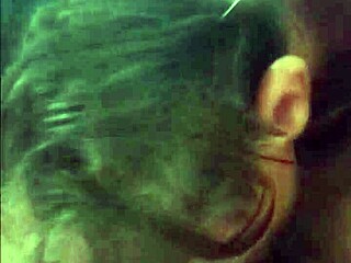Real homemade video of a chubby amateur eating a pussy