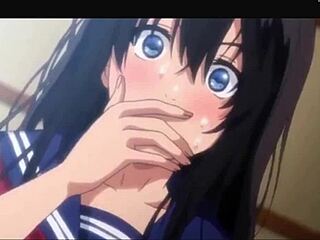 Watch This Hentai Babe Suck Big Tits and Fuck Bareback! What a Scene!