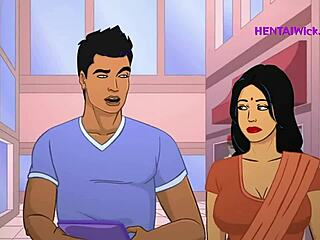 Hindi hunk loves BBC action in hentai parody
