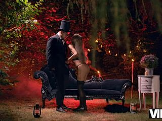 VIP4K Blonde Witch Veronica Leal Performs Ritual Deep Throat