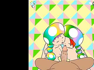 Hentai Toad’s party explodes with wild oral action!