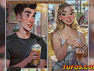 Train my girlfriend with the help of my slutty friend