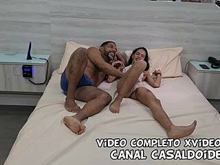 why not join karolzinha in a hotel menage with monster cock?