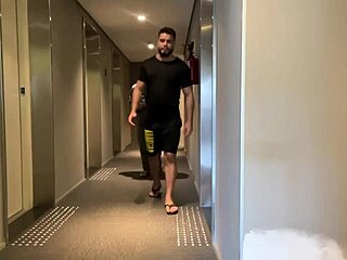 Painter gets bareback fucked by rich guy