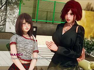 Exploring the world of Eternum in this anime game