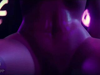 Overwatch in a porn story with big-boobed heroes