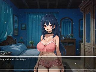 Bluring Walls hentai game ep 5 ignites with steamy couple fantasies!
