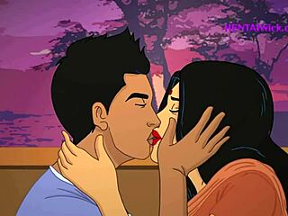 Hindi hunk loves BBC action in hentai parody