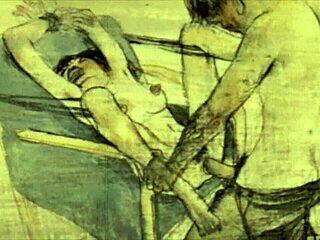 vintage erotic drawings with captivating retro charm