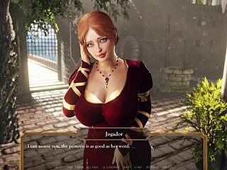 I had sex with the queen and watched a hot warrior pleasure herself