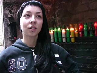 Fucking in Public Near a Historic Monastery Setting