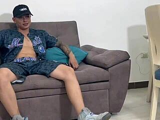 Roleplay with a hot blonde roommate goes too far