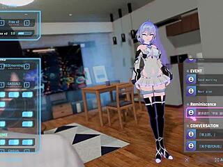 Hentai game with 3D cartoon nymphs