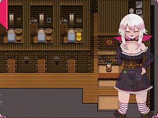 i made the cute petite witch cry with my cock in this hentai game