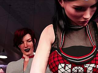 Nurse gives blowjob and fucks