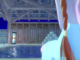 Kissing Jean’s wet and narrow waist in Genshin Impact
