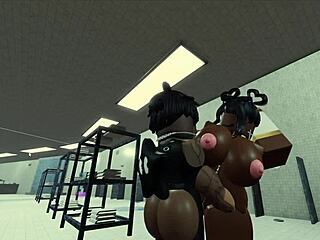 In Roblox, he fucks a hot black nun passionately.