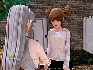 harem hotel 408 with big tits and cute outfits in a 3d cartoon game