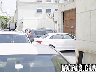 mofos picks up americans for risky public fuck in bathroom with levi cash and jessica cage