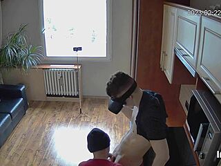 She gets fucked pregnant every day by another man's cum, he says in cuckold scene