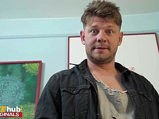 Hot Tattooed Brunette Fucked During Tattoo Session!