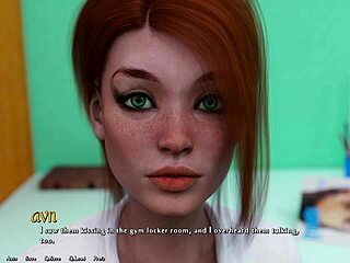 Hot Busty Redhead Gets Bukkake After Makeout!