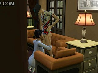 Waking up to a deepthroat: A voyeur's thrill