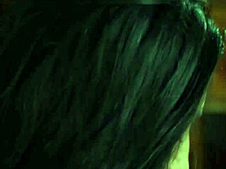 Desperate Brunette Lies for Stepdad's Cock