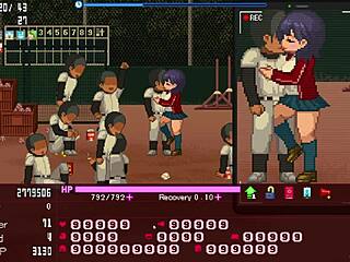 The manager totally serves everyone in Okeyutei hentai game