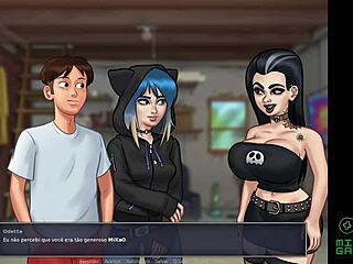 Summertime Saga Ep 87: Odette Seduces Redhead Gracce