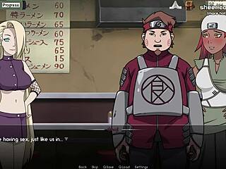 Sakura’s Tight Ass Gets Slammed and Creampied in Naruto Game