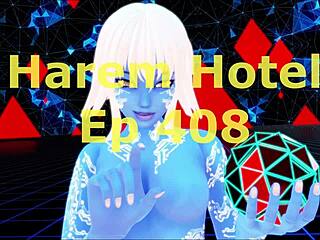 harem hotel 408 with big tits and cute outfits in a 3d cartoon game
