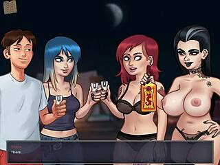 Summertime Saga Gameplay Scene