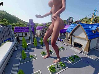 Mercy outgrows blizzard world spawn in kinky crossdressing hentai